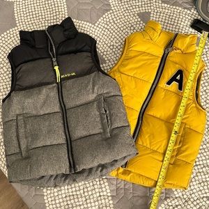 2 Puffy vest - really warm - like new